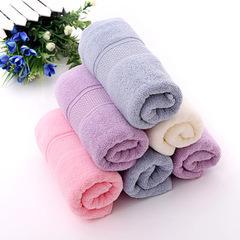 Towels 100% cotton wholesale adult face towels household company gifts logo 100% cotton towels 40-count set