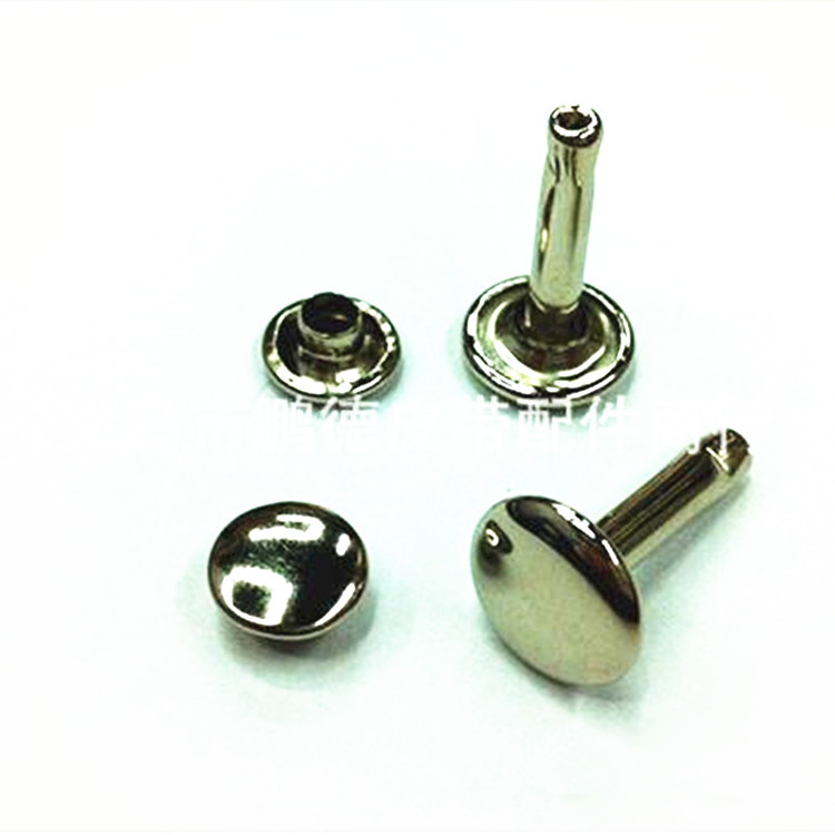 专业供应5厘~15厘的双面帽钉，金属10 X18双面铆钉 金属铆钉