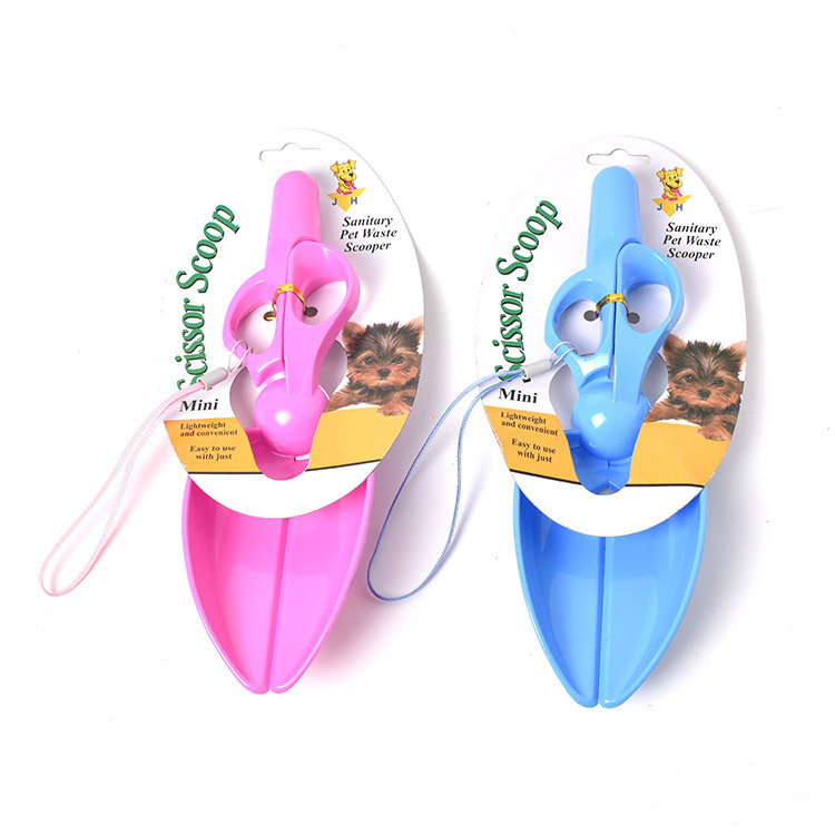 Suministros de limpieza para mascotas, recogedor de excrementos para perros, recogedor de excrementos tipo tijera, recogedor de excrementos ligero para gatos.
