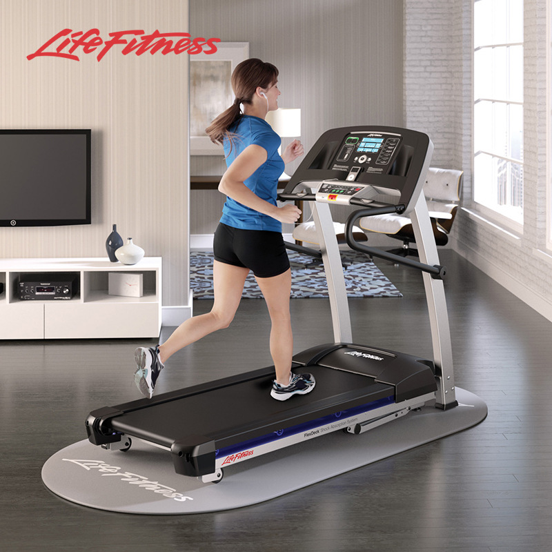 LifeFitness Lijian F1 household electric treadmill indoor foldable aerobic exercise fitness equipment