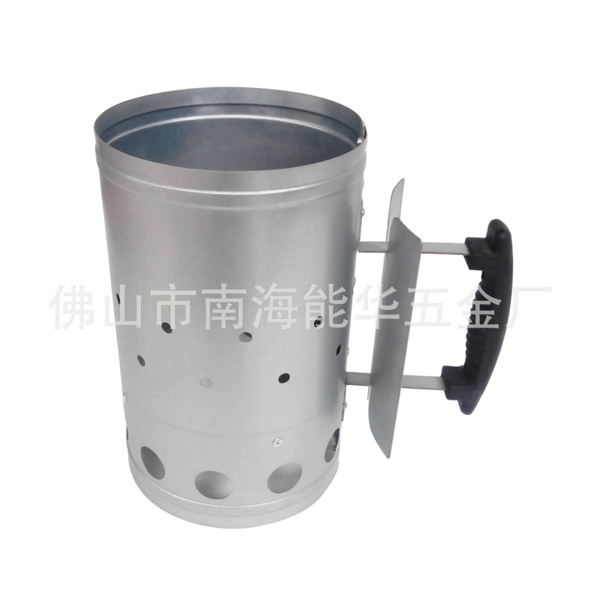 Herramientas de barbacoa galvanizado hoja de carbono barril barbacoa encendedor mango de madera mango de plástico barril de carbono barril de encendido barril de carbono