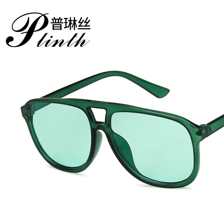 2019 candy color trendy hip hop sunglasses large frame Marine sunglasses European and American personalized cross-border sunglasses 2019 candy color trendy hip hop sunglasses large frame Marine sunglasses European and American personalized cross-border sunglasses