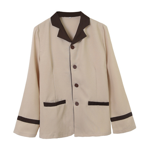 Cleaning clothing long-sleeved autumn and winter clothing for men and women hotel room attendant cleaning work clothes property clothing uniforms