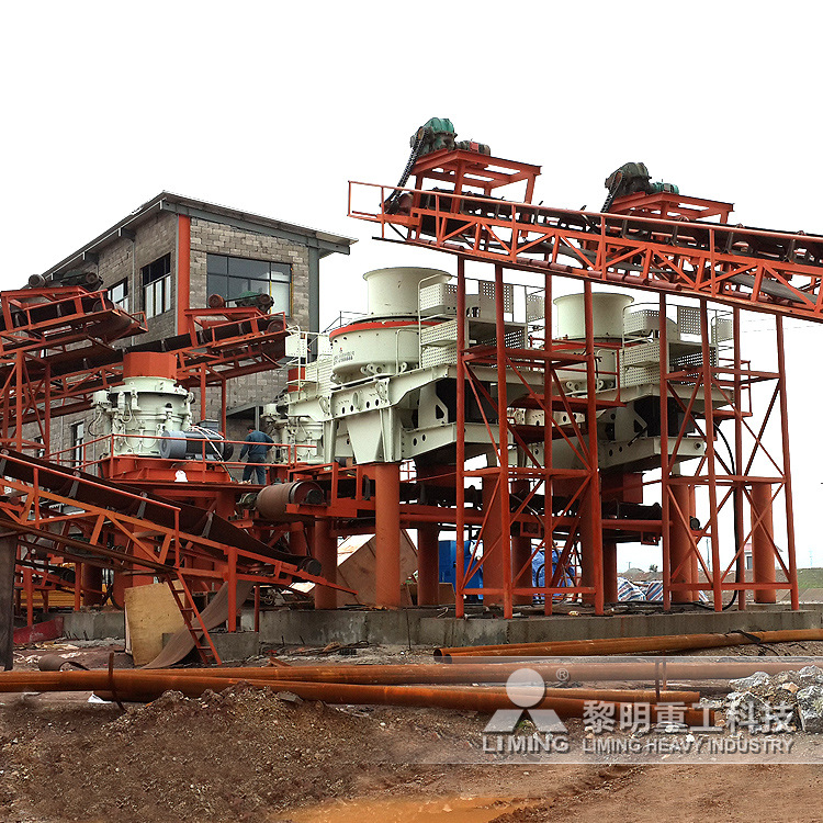 把石头加工成沙子的机器 机器打沙 大型碎沙机价格及图片 生产厂