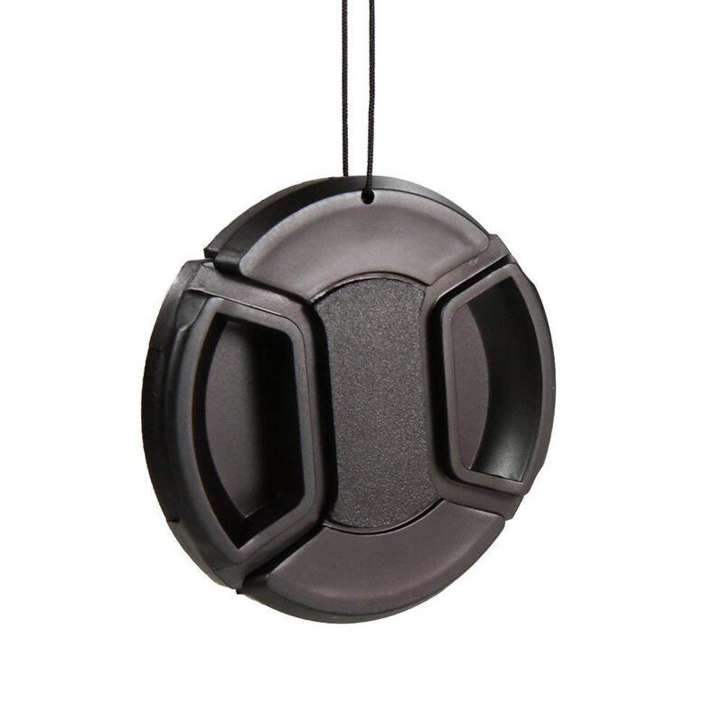 Lens Cap, Plain Lens Cap, 49/52/58/62/67/72mm Camera Protective Cap with Anti-Lost Strap Lens Cap, Plain Lens Cap, 49/52/58/62/67/72mm Camera Protective Cap with Anti-Lost Strap
