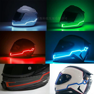 Tiktok-Style Helmet El Light Cold light sheet