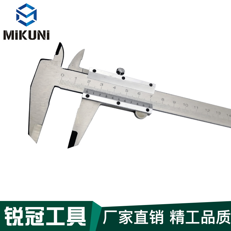 Fábrica directa Vernier Caliper 100 Acero inoxidable Vernier Caliper mantenimiento aprendizaje buen ayudante