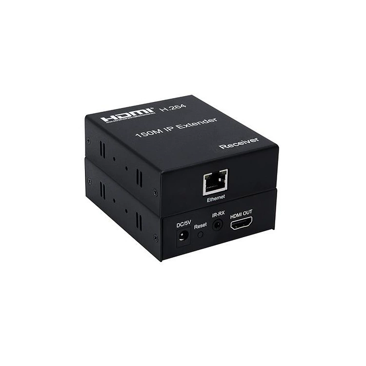 HD удлинитель HDMI на 150 метров, HDMI к RJ45, одно сетевой сигнал-усилитель с инфракрасным устройством, 1080p