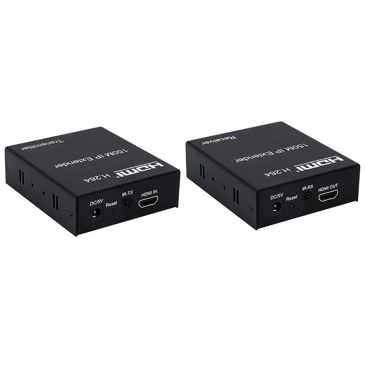 HD удлинитель HDMI на 150 метров, HDMI к RJ45, одно сетевой сигнал-усилитель с инфракрасным устройством, 1080p