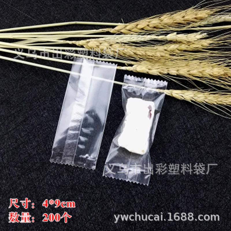 4*9,5 cm bolsa de caramelo transparente