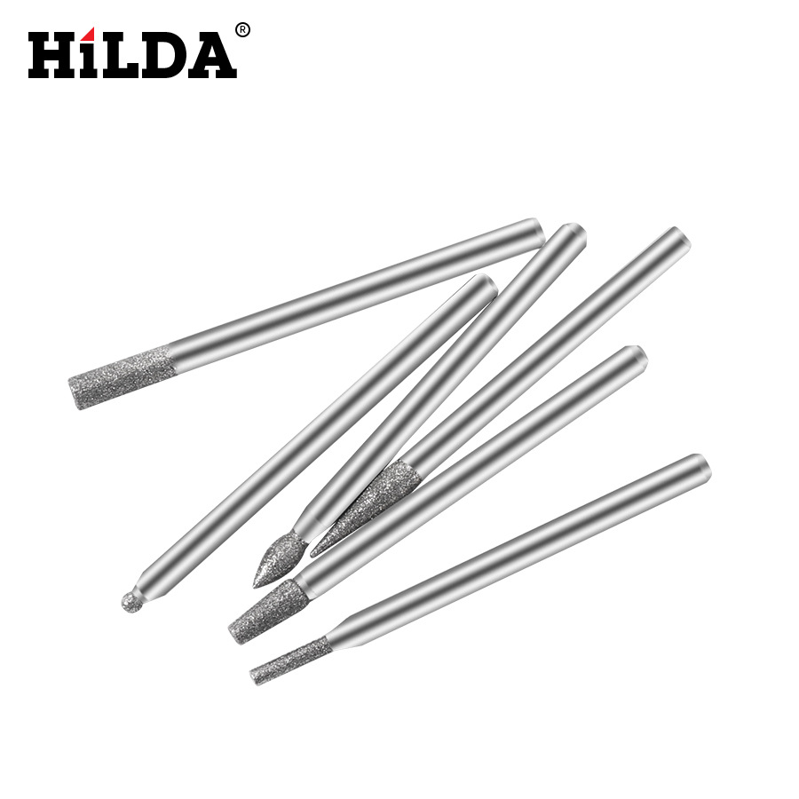 Hilda diamante molienda cabeza traje eléctrico accesorios pulido cabeza magnética cabeza de molienda