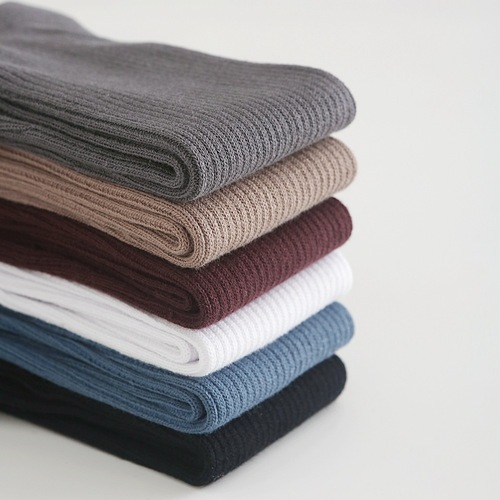 Men's business socks combed cotton football socks spring and autumn long-tube sports socks calf socks double-needle thickening manufacturer wholesale