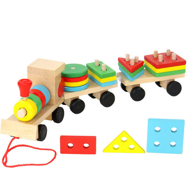 Wooden train