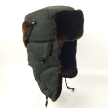 雷锋帽加绒加厚男士棉帽冬季户外防寒保暖护耳帽冷库保安工作帽子