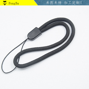 Wholesale 3.5mm Round Wrist Rope Short Water Cup Lanyard Plastic Buckle Lanyard Flashlight Wrist Strap