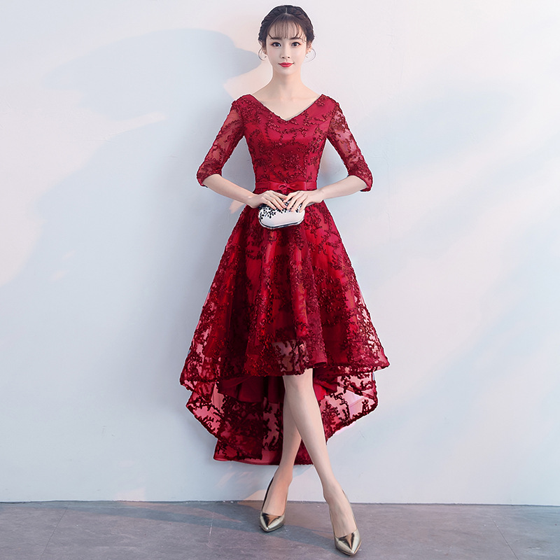 Vestido de Noche para Mujer, Estilo 2025, Elegante, Distinguido, Delgado, para Fiestas de Sociedad, Vestido Midi