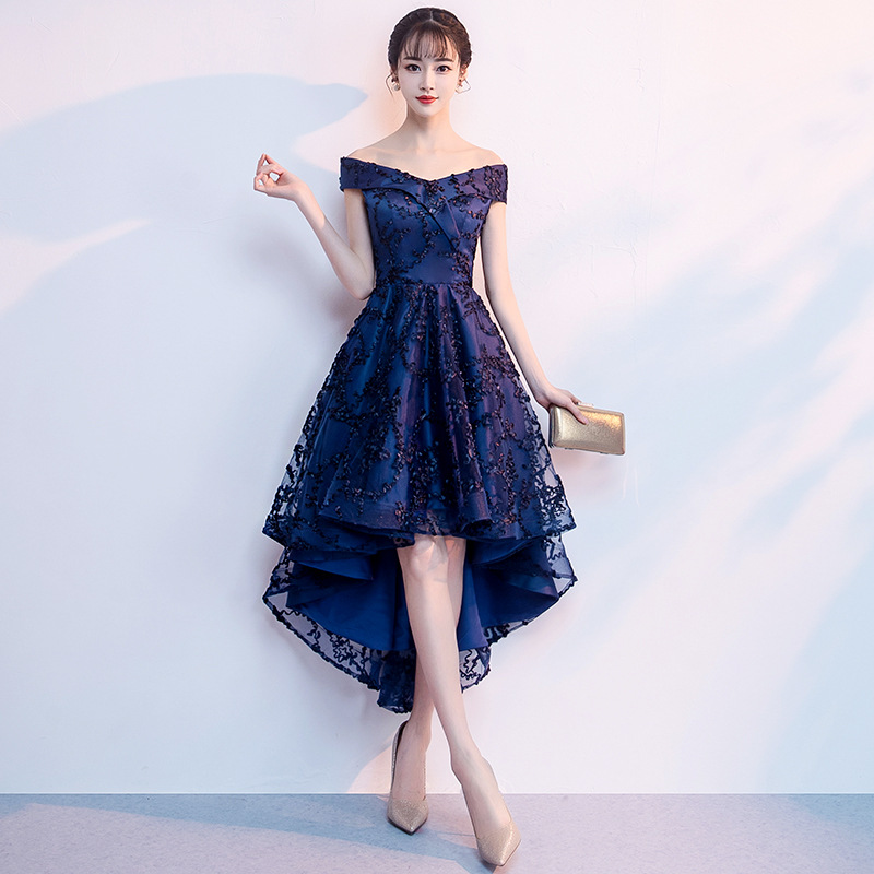 Vestido de Noche para Mujer, Estilo 2025, Elegante, Distinguido, Delgado, para Fiestas de Sociedad, Vestido Midi