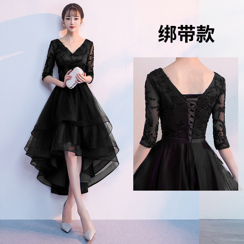 Vestido de Noche para Mujer, Estilo 2025, Elegante, Distinguido, Delgado, para Fiestas de Sociedad, Vestido Midi