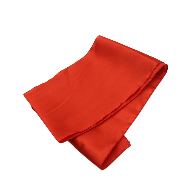 Yangge Cinta Roja danza de seda roja de seda Cinta Larga Reunión Anual de seda roja cintura tambor cinturón Accesorios