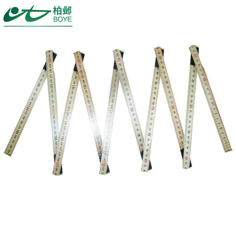 2米木质折叠尺 学生折叠尺 办公教学折叠尺 各式折叠尺批发