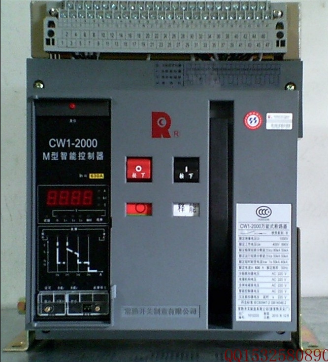 常熟开关万能式断路器 常熟框架断路器 CW1-4000/3P 3200A-4000A