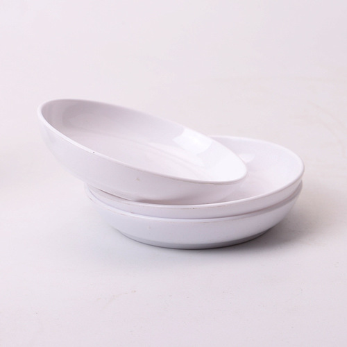 Biyoumi Ink Butterfly Imitation Ceramic Palette Ink Plate Chinese Painting Ink Plate Round Brush Pastry Seasoning Sauce Plate Snack Plate