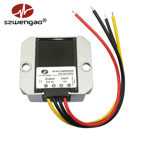 【Factory Direct Sale】12V to 24V 1A~5A Waterproof Boost Power Module 12V to 24V 120W Module