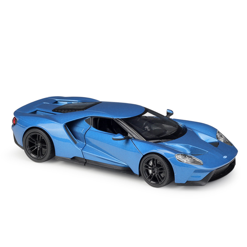 WELLY Willy original 1:24 Ford 2017 Ford GT coche deportivo de simulación de aleación modelo de coche adornos