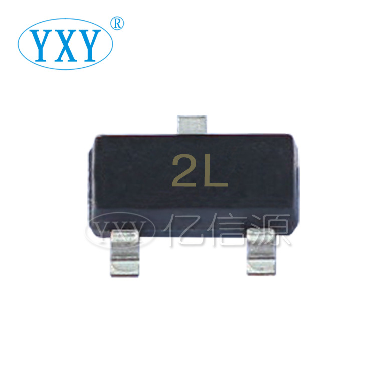 厂家直营 MMBT5401 丝印2L 600mA SOT-23 PNP 大电流  贴片三极管