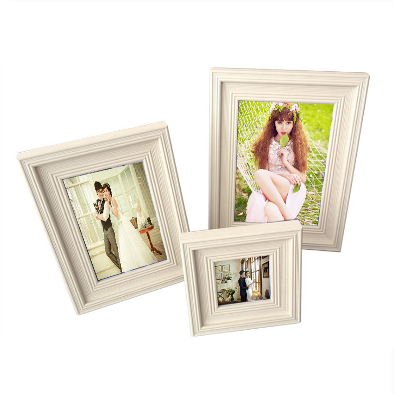 Nordic simple pine Picture Frame 7-inch 8-inch desktop solid wood photo frame decoration Guangdong photo frame factory wholesale