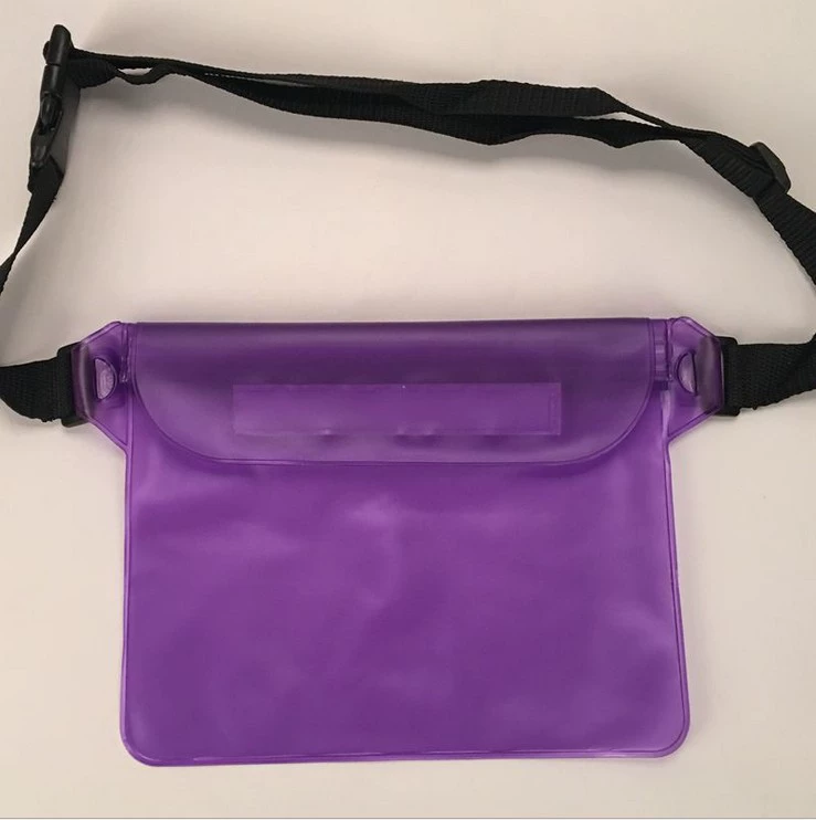 Tablet mobile phone, big belt bag, waterproof bag for swimming, storage system, water container, touch screen