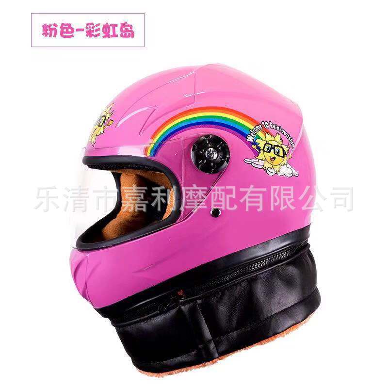 대외 무역 비표준 전기 자동차 헬멧 어린이 따뜻한 풀 페이스 헬멧 큰 어린이 안전 헬멧 수출