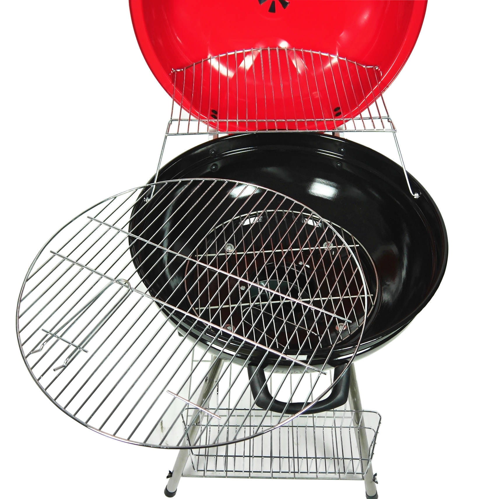 22,5 baloncesto estufa ronda estante de la barbacoa estufa de Apple hogar al aire libre barbacoa de carbón herramientas de barbacoa ventas directas de la fábrica