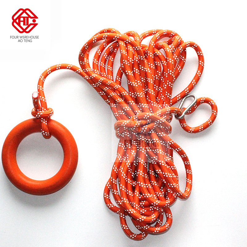 厂家供应反光救生绳、高空逃生绳、抗洪救灾用品、长30m