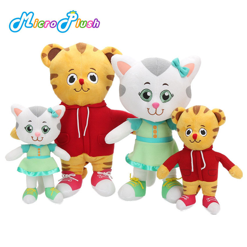 Plush Tiger neighbor friend kitten cartoon toy doll Plush Tiger neighbor friend kitten cartoon toy doll