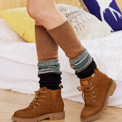 日系時尚堆堆襪套過膝護腿套長筒襪針織腳套高筒靴套秋冬女批發