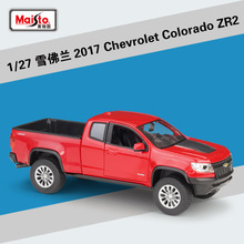 美驰图1:27雪佛兰2017Colorado ZR2皮卡仿真合金汽车成品模型玩具