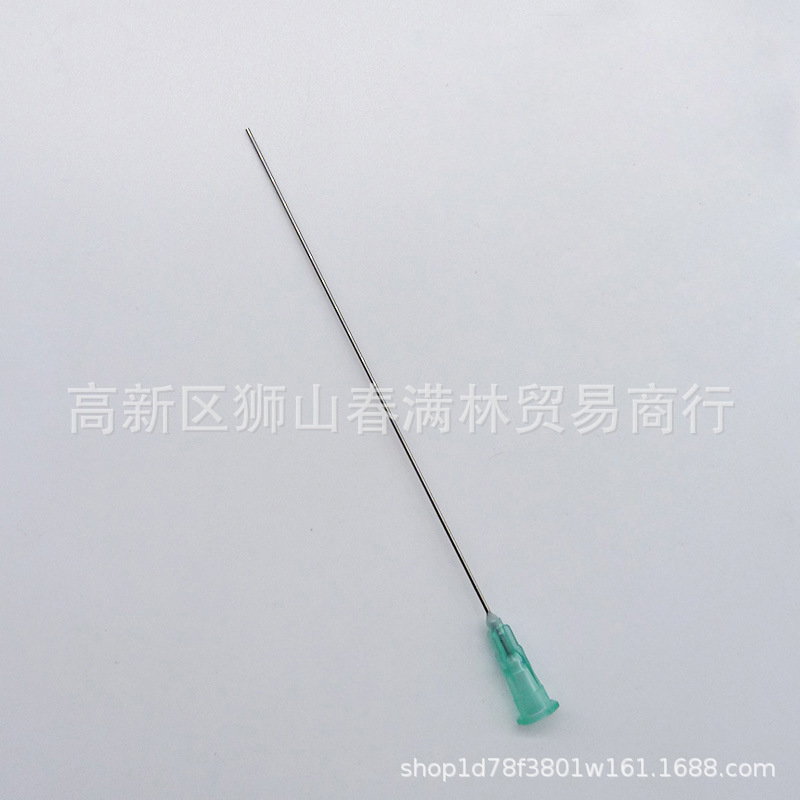 精密点胶针头实验塑钢加长卡口外露长度10CM/8CM 尖头平口 5-20号