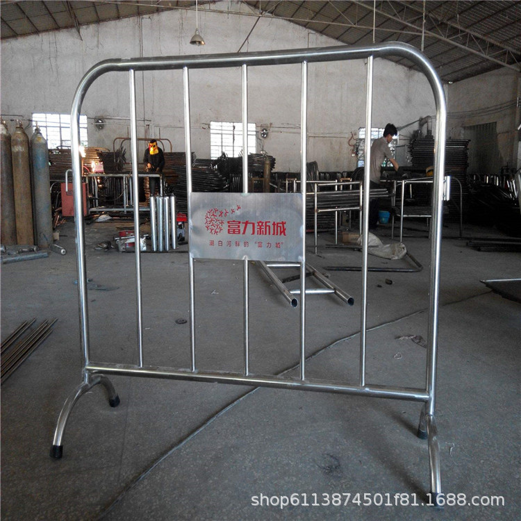 201铁马不锈钢铁马护栏 市政移动铁马护栏围栏临时铁马交通护栏