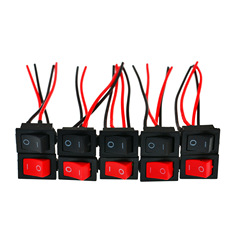 Motorcycle modification switch, electric vehicle small switch, boat-shaped switch, double flash switch, push button switch, horn