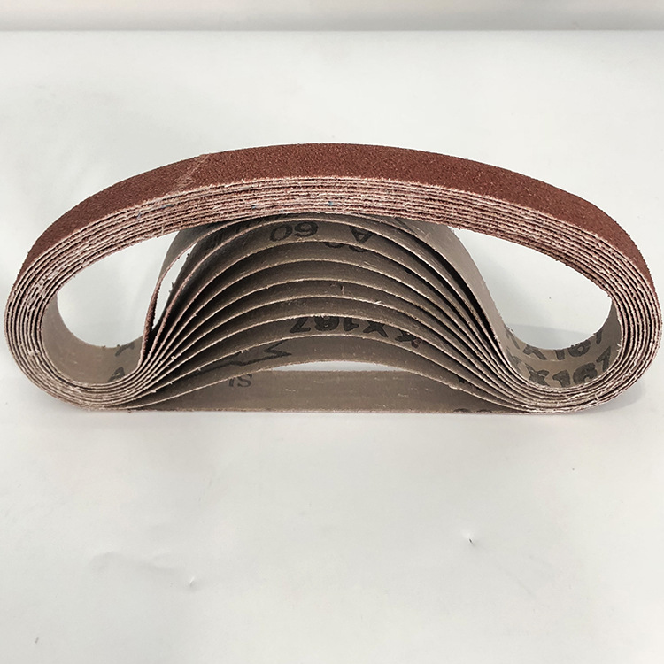供应金牛KX167砂带 砂带机专用520*20棕刚玉砂带 环形氧化铝砂带