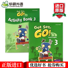 牛津幼儿英语启蒙教材 Get Set Go 3 学生用书+练习册 英文原版