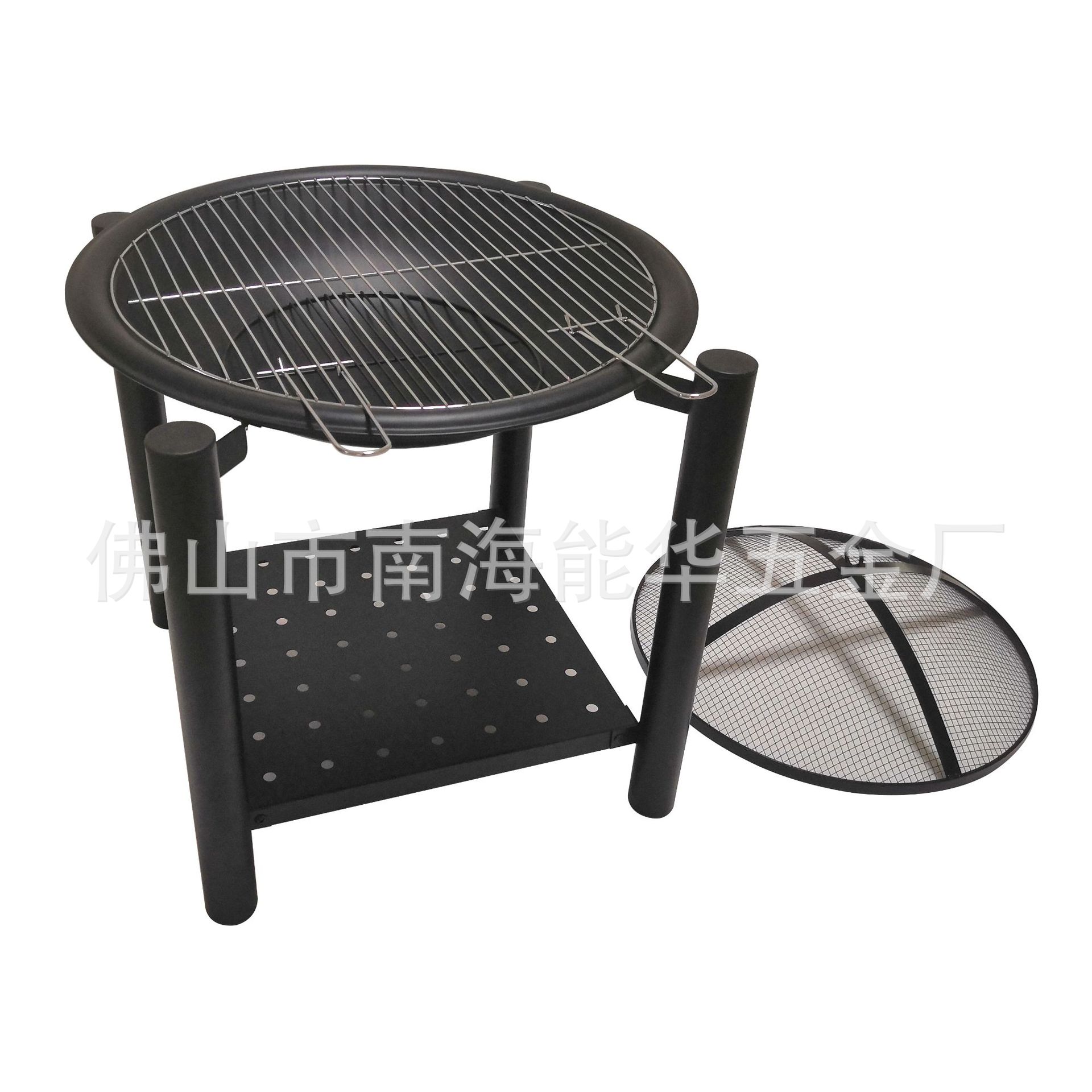 21.5-pulgadas brasero calentador redondo europeo y americano muebles calentador barbacoa estufa hogar al aire libre barbacoa parrilla