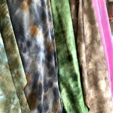 针织面料扎染大型玩具装饰布料头饰发饰鞋帽绒布恐龙纹短毛绒布