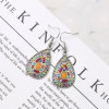 Fashionable pendant, trend earrings, accessory, boho style, European style, wholesale