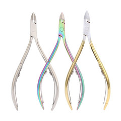 戈麗雅美甲工具D501不鏽鋼死皮鉗死皮剪斜口指甲鉗甲溝指甲剪