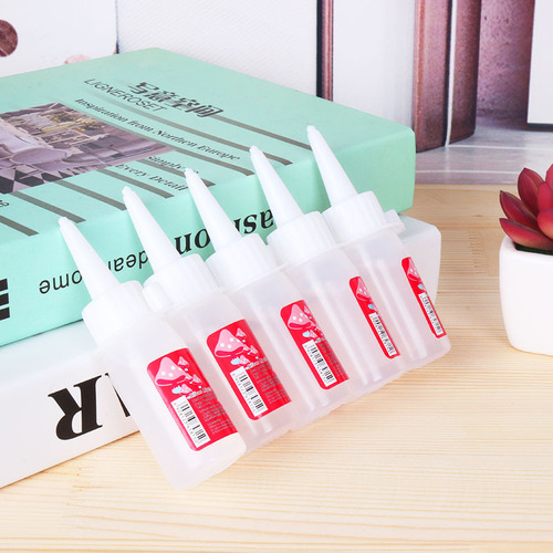 30ML alcohol glue yellow label pink label colorless transparent photo hemp rope wood fabric ice cream stick glue alcohol glue