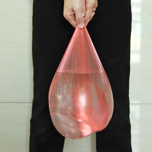 Independent packaging garbage bag Large 50*45cm household black disposable classified garbage bag