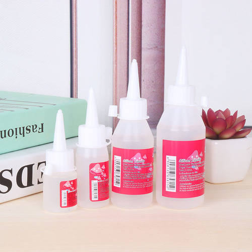 30ML alcohol glue yellow label pink label colorless transparent photo hemp rope wood fabric ice cream stick glue alcohol glue