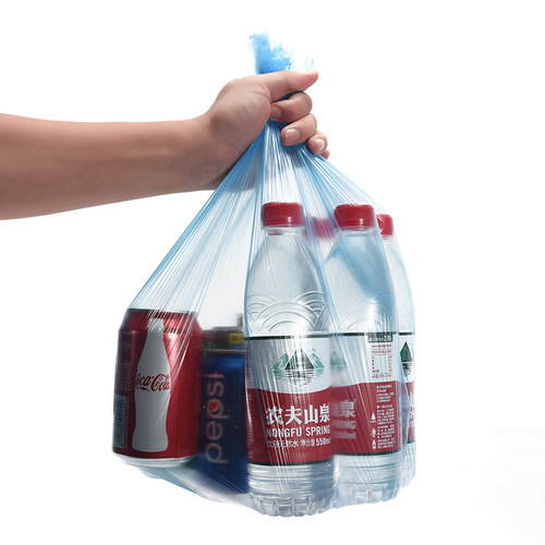 Independent packaging garbage bag Large 50*45cm household black disposable classified garbage bag
